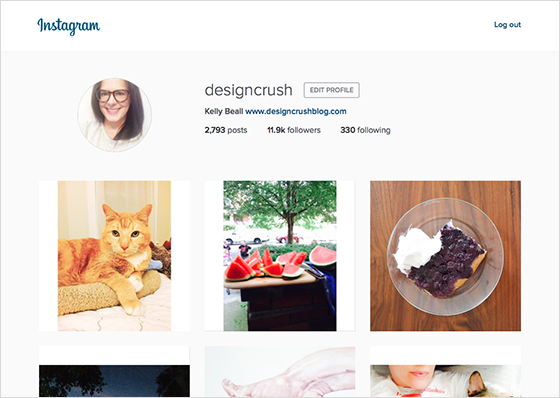 Instagram-Design Crush