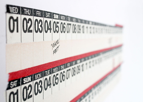 Year Round Calendar Tape-3-Design Crush