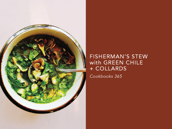 FISHERMAN’S-STEW-with-GREEN-CHILE--+-COLLARDS-Cookbooks-365-Design-Crush