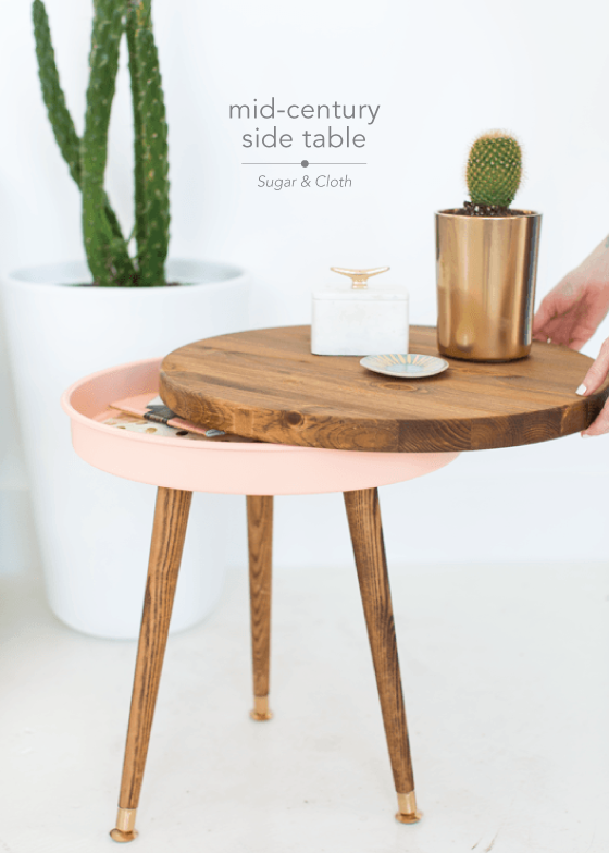 mid-century-side-table-Sugar-&-Cloth-Design-Crush