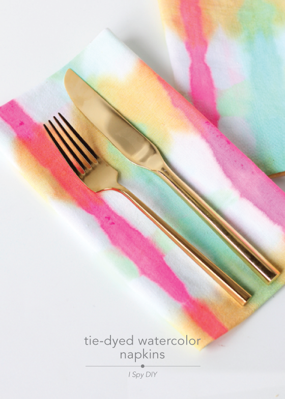 tie-dyed-watercolor-napkins-I-Spy-DIY-Design-Crush