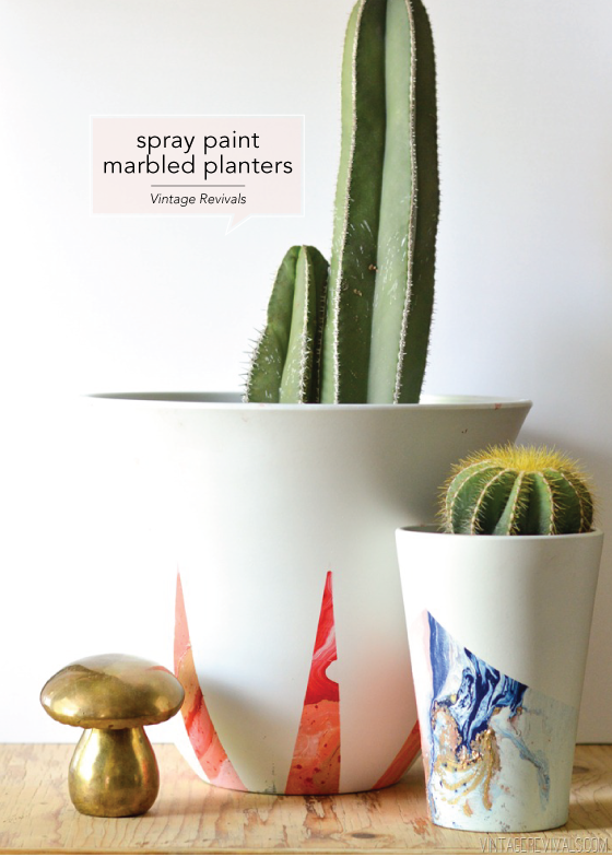 spray-paint-marbled-planters-Vintage-Revivals-Design-Crush