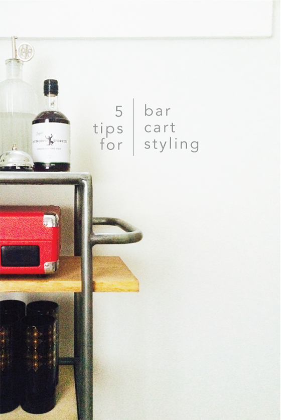 5-tips-for-bar-cart-styling-Design Crush