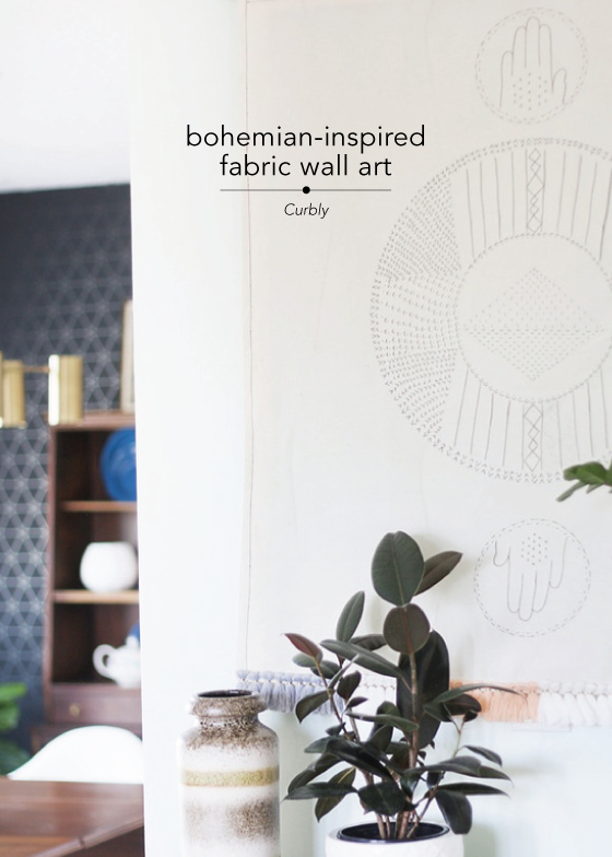 bohemian-inspired-fabric-wall-art-Curbly-Design-Crush