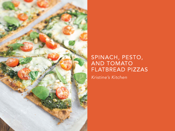 SPINACH,-PESTO,--AND-TOMATO--FLATBREAD-PIZZAS-Kristine’s-Kitchen-Design-Crush